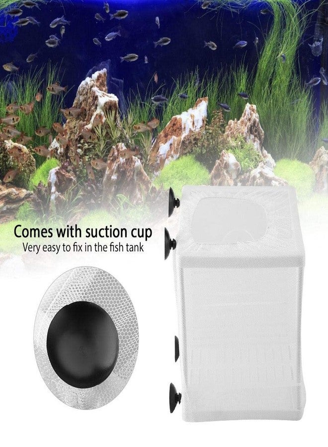 EECOO Fish Tank Breeder Net, Multifunctional Isolation Mesh Box Plastic Frame Fish Tank Separation Breeding Net Aquarium Mesh Hatchery Breeder - Image 3